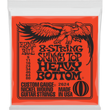 Ernie Ball 2624 Skinny Top Heavy Bottom elektrische gitaarsnaren 8-snarig 009-080