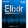 Elixir 12000 Polyweb elektrische gitaarsnaren Super Light 009-042