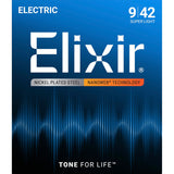 Elixir 12002 Nanoweb elektrische gitaarsnaren Extra Light 009-042