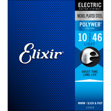 Elixir 12050 Polyweb elektrische gitaarsnaren Light 010-046