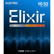 Elixir CEL 12077 Nanoweb elektrische gitaarsnaren Light Heavy 010-052