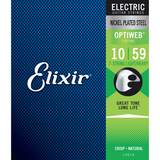 Elixir 19074 Optiweb elektrische gitaarsnaren Light Heavy 7-String 010-059