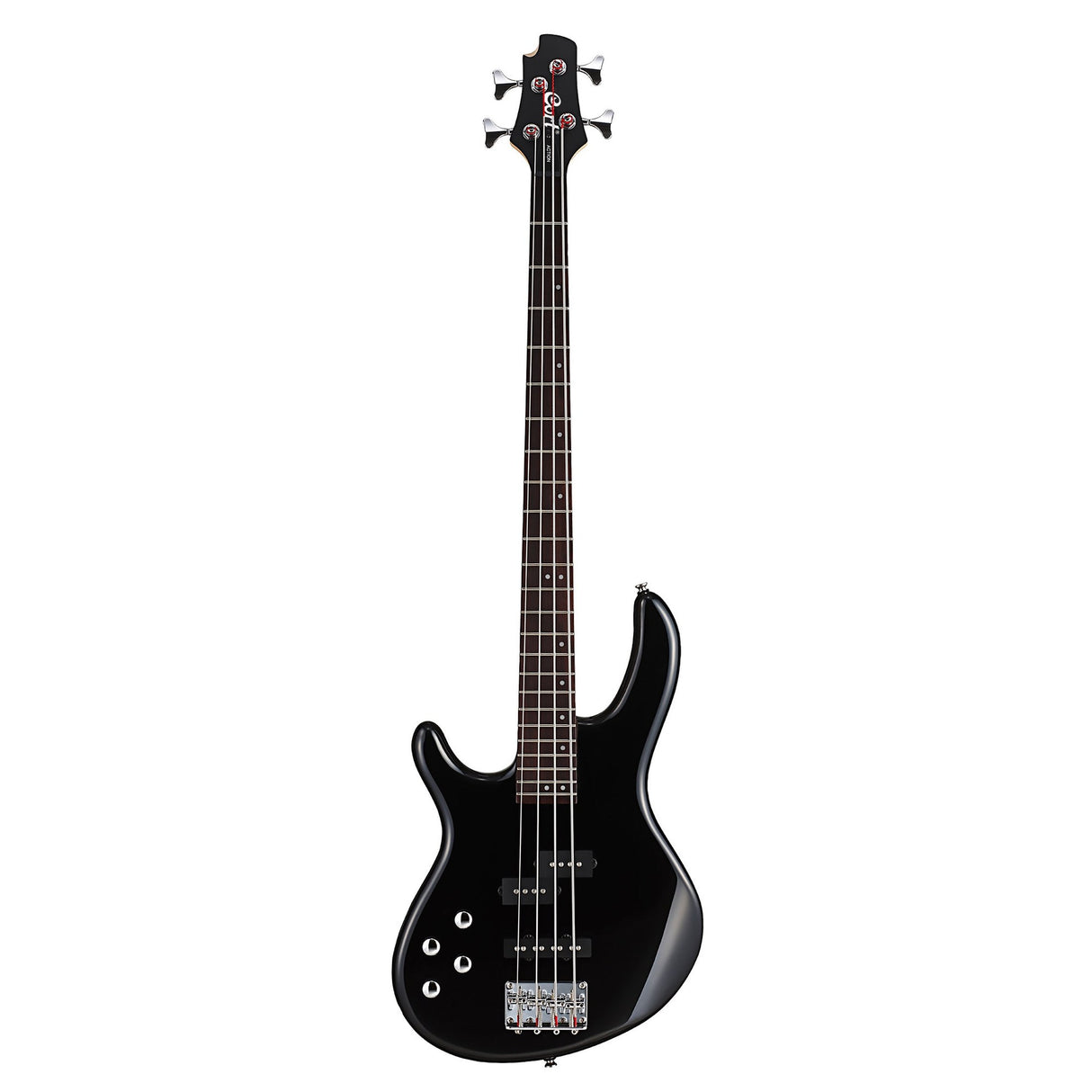Cort Action Bass Plus BK LH basgitaar 4-snarig met actieve 2-band EQ en PJ pickups