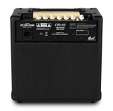 SX LG2ASHNA Lapsteel Gitaar Set met Cort CM15RBK 15W Versterker 8 inch Reverb Zwart