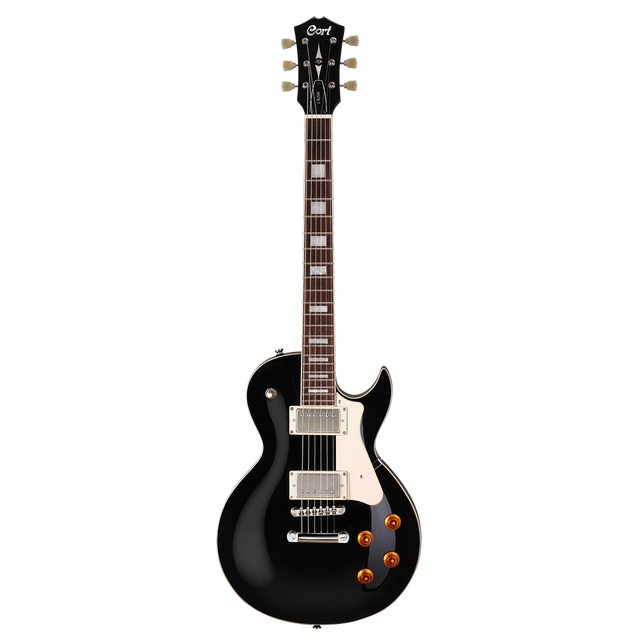 CORT CR200BK2 Elektrische gitaar LP-model zwart