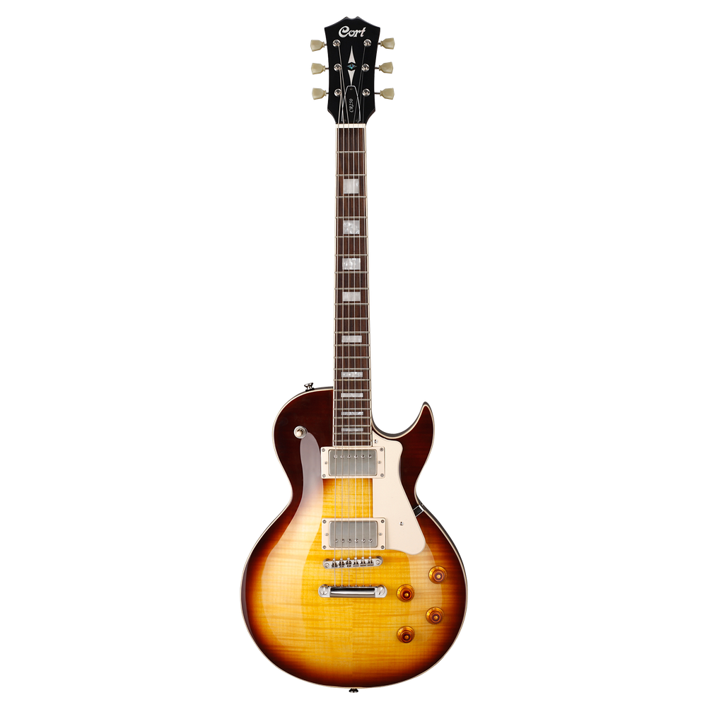 CORT CR250VB2 Elektrische gitaar LP-model Vintage Burst