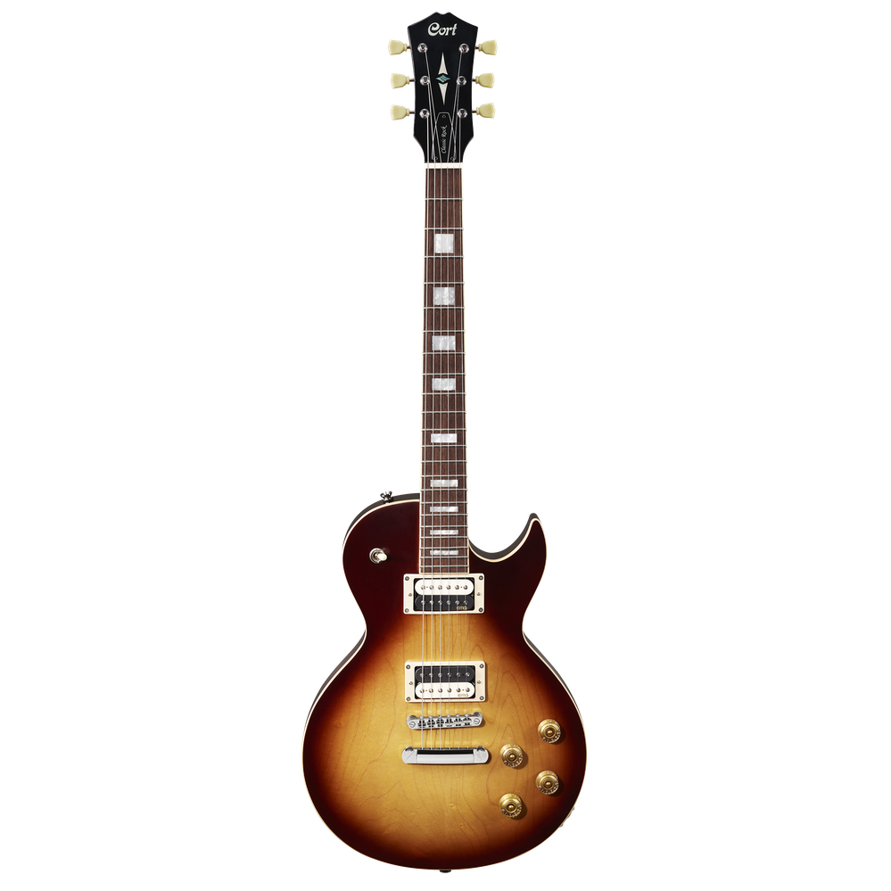 CORT CR300ABT Elektrische gitaar LP-model Aged Vintage Burst
