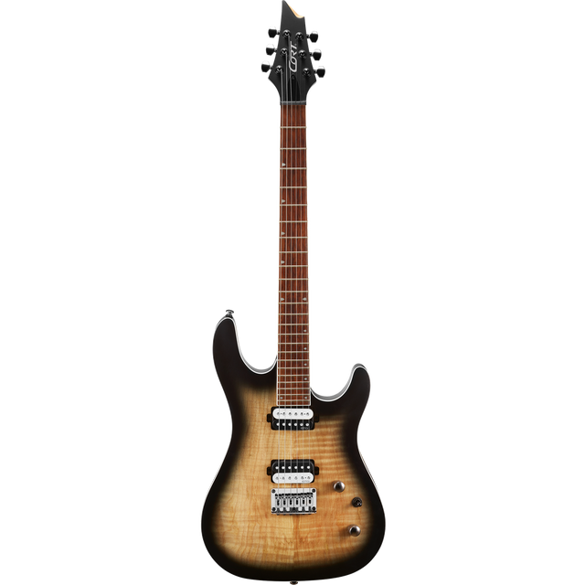 CORT KX300OPRB Elektrische gitaar Open Pore Raw Burst