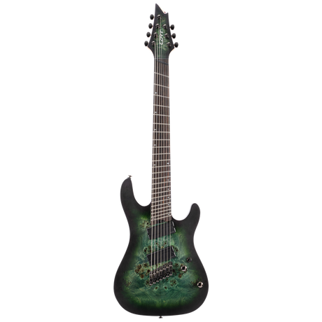 CORT KX507MSSDG 7-snarige elektrische gitaar Stardust Green