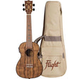 Flight DUC430 EQ DAO Elektrisch-Akoestische Concert Ukulele met Dao Body, Pickup en Aquila Super Nylgut Snaren