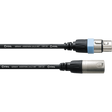 Cordial CCM FM Essentials Microfoonkabel – XLR mannelijk/vrouwelijk – Zwart