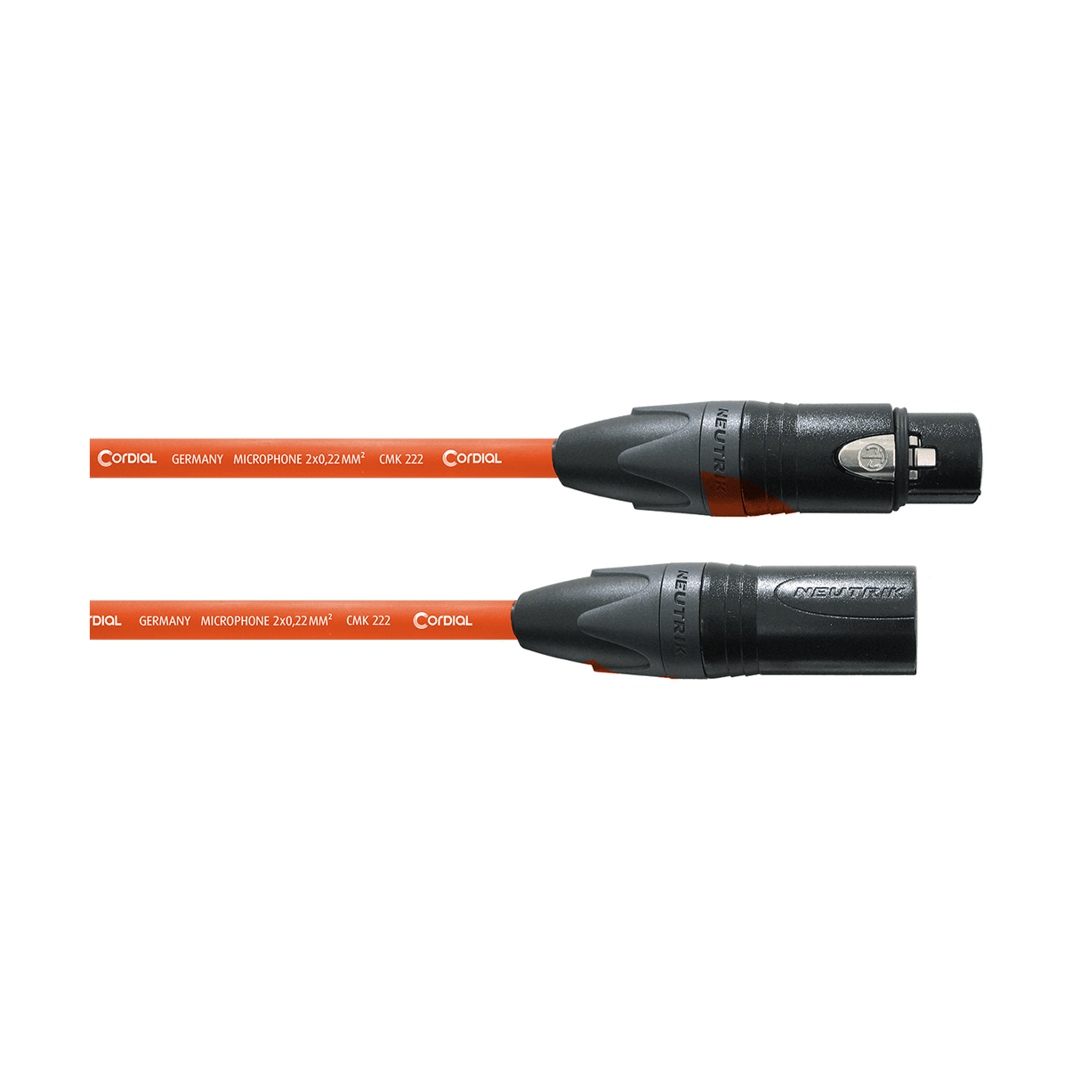 Cordial CMP FM OR Select Microfoonkabel – XLR mannelijk/vrouwelijk – Oranje
