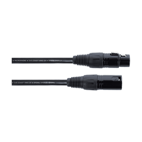 Cordial EM FM Elements Microfoonkabel – XLR mannelijk/vrouwelijk – Zwart