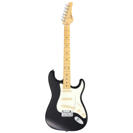 FGN Boundary elektrische gitaar zwart 3 FGN Singlecoils incl. gigbag