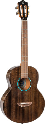 Flight Iris Tinta Baritone TBK Ukulele - Transparent Black