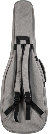 Flight MBB-30 GY Mini Bass Gigbag 15mm Gevoerd Grijs met Accessoirevak