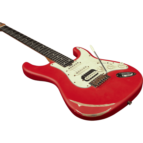 EKO AIRE RELIC RED elektrische gitaar rood