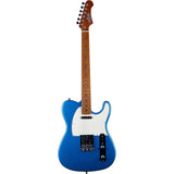 JET JT-300 LPB T-style Elektrische Gitaar SS Vaste Brug Roasted Maple Toets Lake Placid Blue
