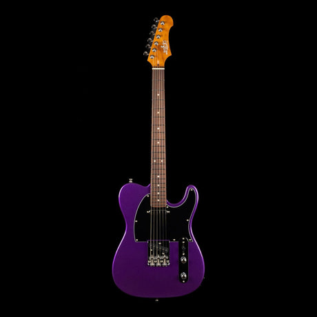 JET JT-300 PLM R T-style Elektrische Gitaar SS Vaste Brug Rosewood Toets Plum