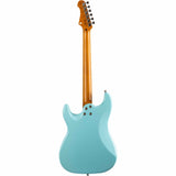 JET JS-400 HT BL S-style Elektrische Gitaar Humbucker Hardtail Rosewood Toets Blauw