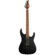 JET JS-501 BK Stygian S-style Elektrische Gitaar HH Vaste Brug Rosewood Toets Satijn Zwart