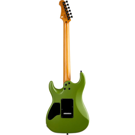 JET JS-500 MGR S-style Elektrische Gitaar HH Wilkinson Tremolo Roasted Maple Toets Mat Groen