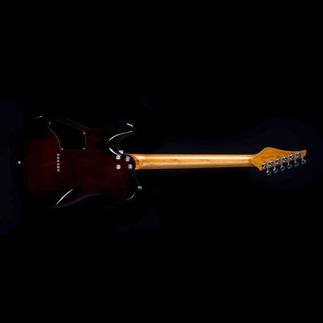 Jet Guitars JT-450 QTPK elektrische gitaar - Roze Quilted Top