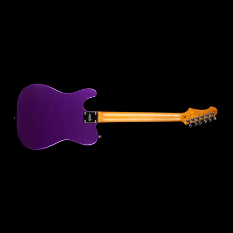 JET JT-300 PLM R T-style Elektrische Gitaar SS Vaste Brug Rosewood Toets Plum