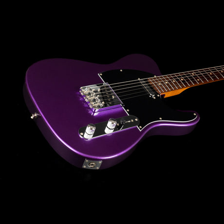 JET JT-300 PLM R T-style Elektrische Gitaar SS Vaste Brug Rosewood Toets Plum