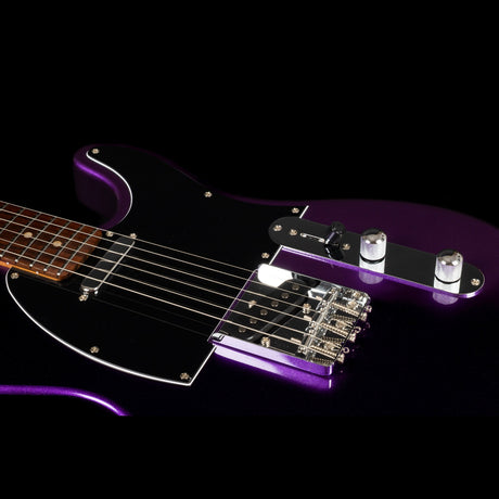 JET JT-300 PLM R T-style Elektrische Gitaar SS Vaste Brug Rosewood Toets Plum