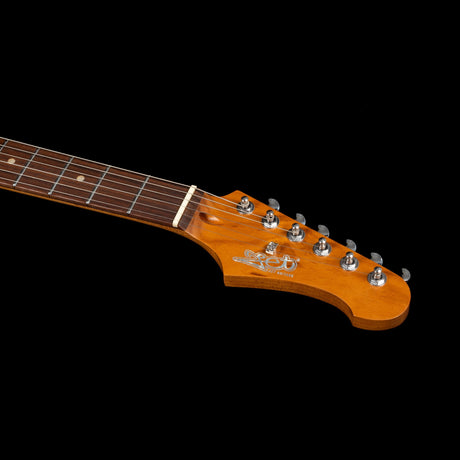 JET JT-300 PLM R T-style Elektrische Gitaar SS Vaste Brug Rosewood Toets Plum
