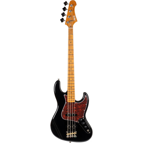 JET JJB-300 BK JB-style Elektrische Bas 4-snarig Rosewood Toets Zwart