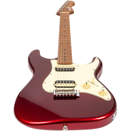 JET JS-400 CAR HH ST Style Elektrische Gitaar - Candy Red