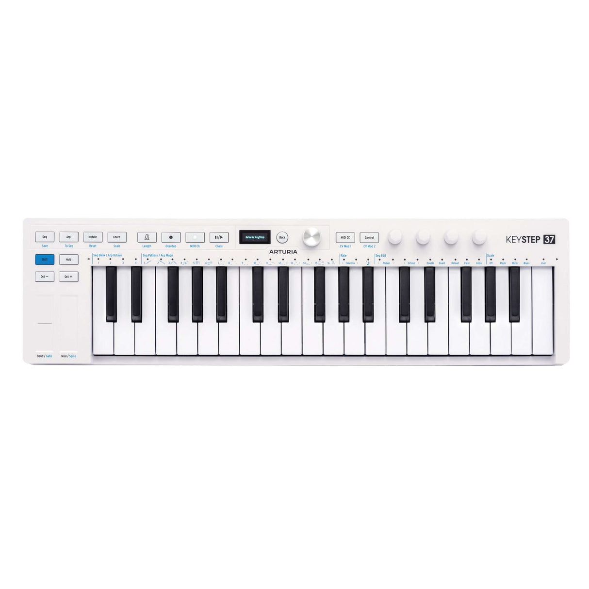 Arturia KeyStep 37 mk2 MIDI-Controller mit 37 Tasten, Sequenzer und CV/Gate