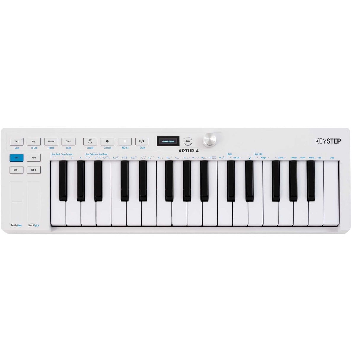 Arturia KeyStep mk2 32-Tasten-MIDI-Controller mit Sequenzer, Aftertouch und CV/Gate