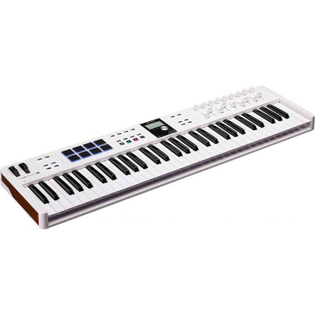 Arturia KeyLab Essential mk3 61 White – USB/MIDI keyboard met 61 toetsen en DAW-integratie