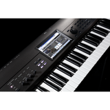 KORG KROME EX 73 Synthesizer – 73 semi-gewogen toetsen, EDM sounds, USB, grijs-metallic