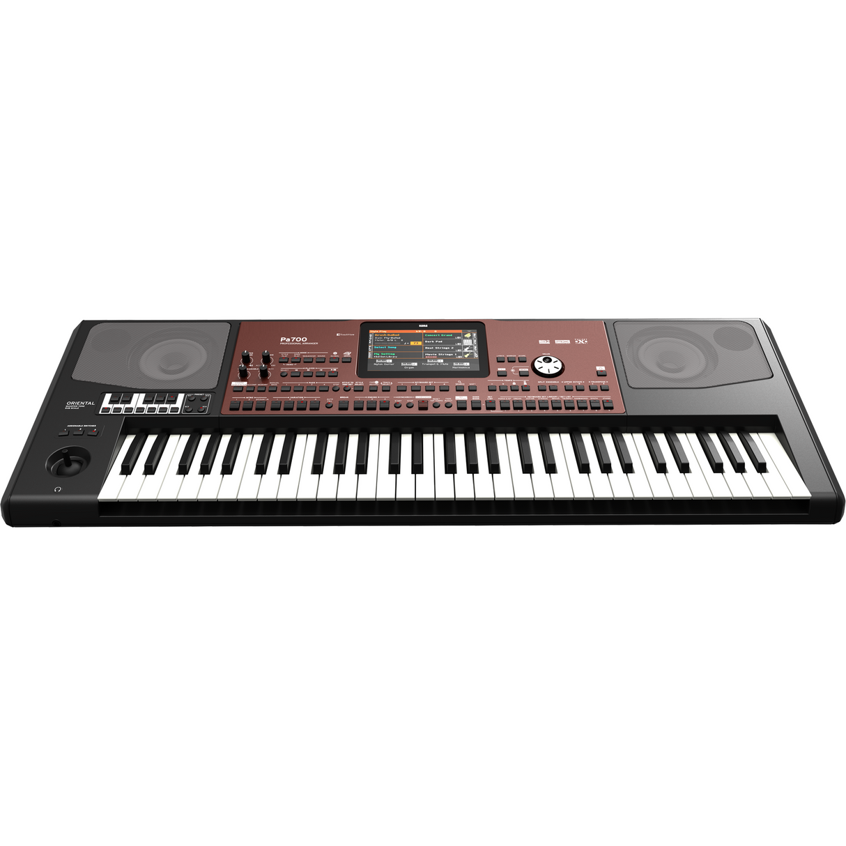 KORG PA700 Oriental Entertainer Keyboard – 61 toetsen, kwarttoon-bediening, oosterse sounds & styles