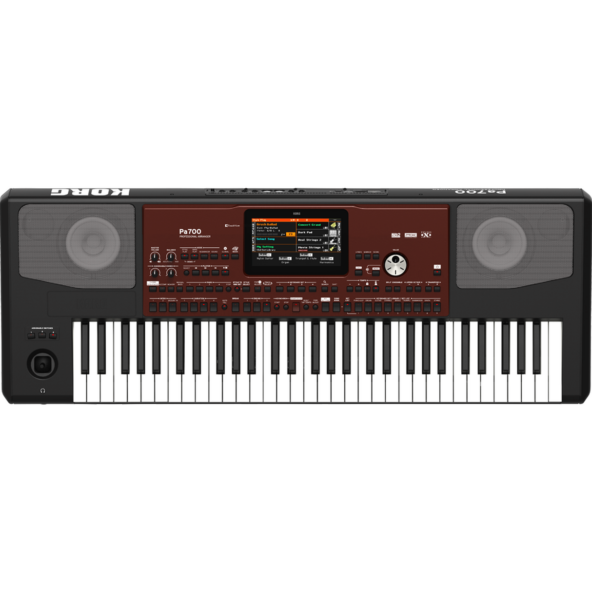 KORG PA700 Entertainer Keyboard – 61 toetsen, RX & DNC sound engine, 370 styles