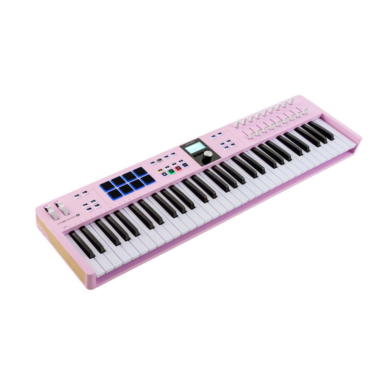 Arturia KeyLab Essential mk3 61 Rose Quartz MIDI Controller mit 61 Tasten, Pads und DAW-Integration