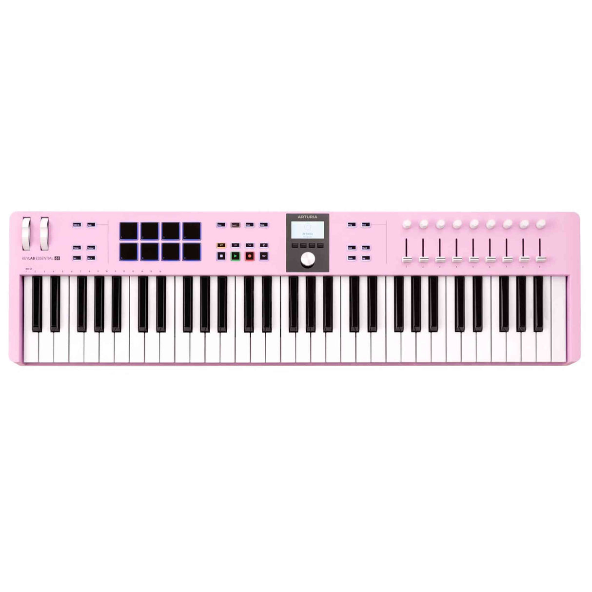 Arturia KeyLab Essential mk3 61 Rose Quartz MIDI Controller mit 61 Tasten, Pads und DAW-Integration