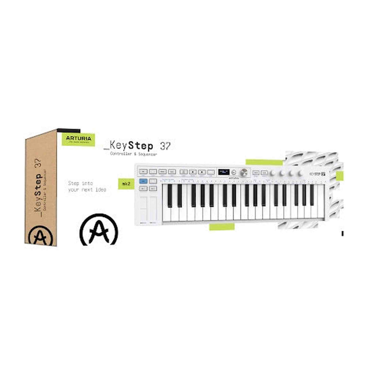 Arturia KeyStep 37 mk2 MIDI-Controller mit 37 Tasten, Sequenzer und CV/Gate