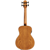 LANIKAI LKUOAEBU Basukelele, Oak Series, Voorversterker, Tas