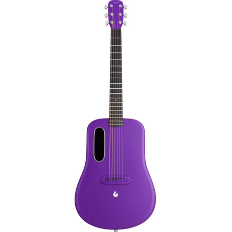 LAVA ME 4 Carbon 38" Purple – Smart Gitaar met SHARC-processor, FreeBoost™ & Airflow Tas