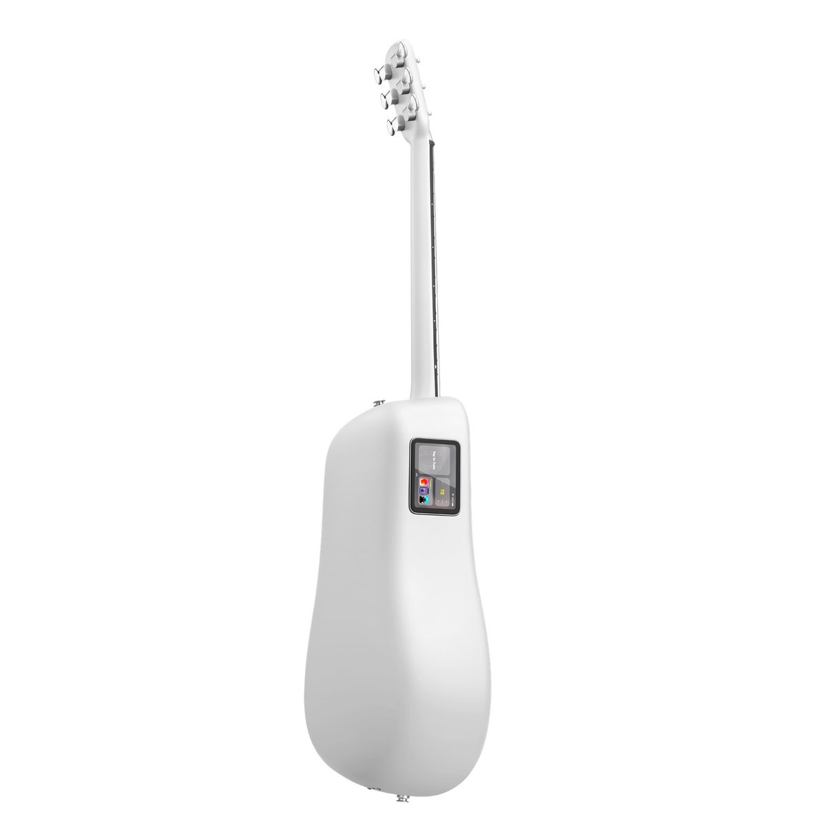LAVA ME 4 Carbon 36" White – Smart Gitaar met SHARC-processor, FreeBoost™ & Space Bag