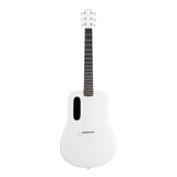 LAVA ME 4 Carbon 36" White – Smart Gitaar met SHARC-processor, FreeBoost™ & Airflow Tas