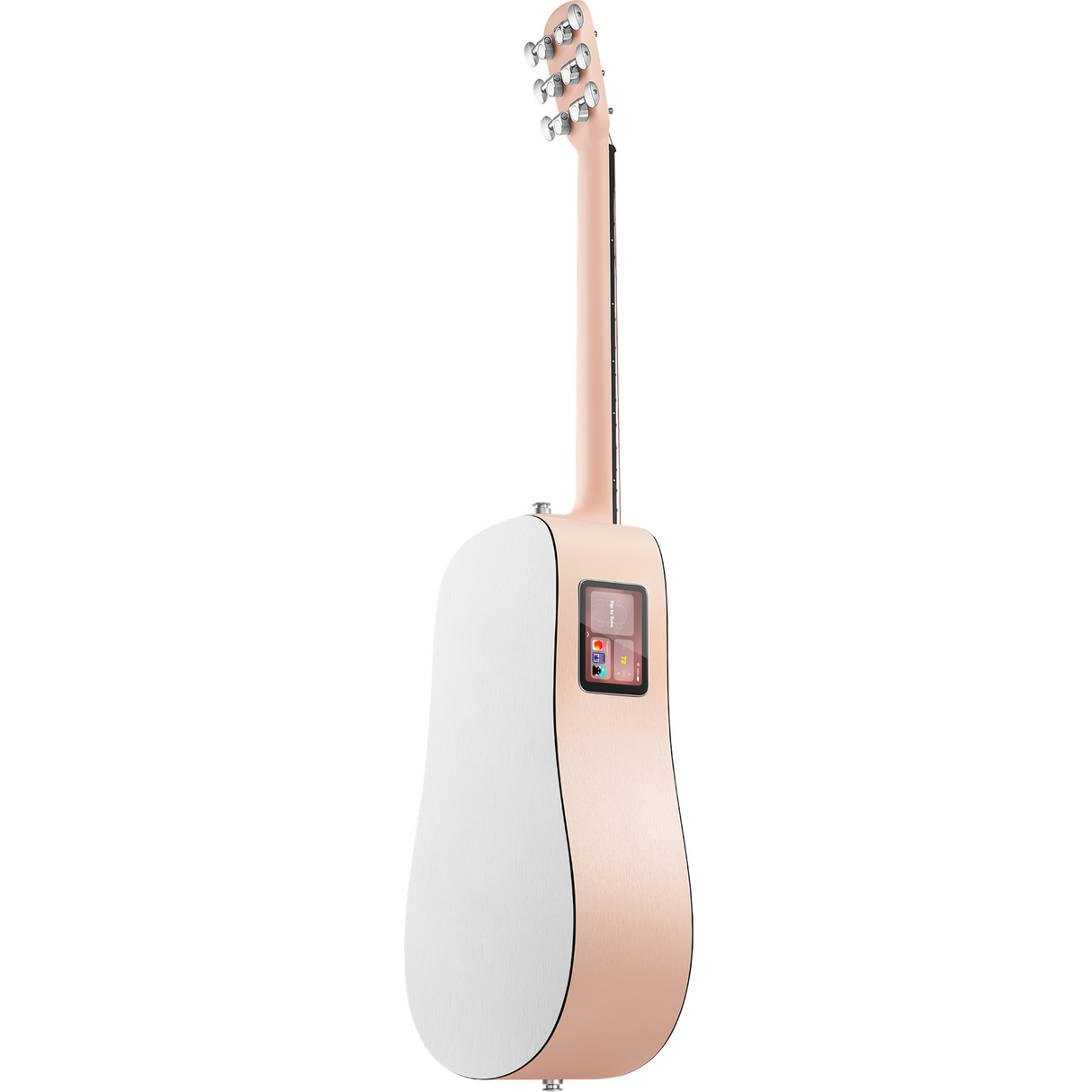 LAVA ME Play Frost White/Light Peach – Smart Gitaar met Hilava 2.0 en Tas