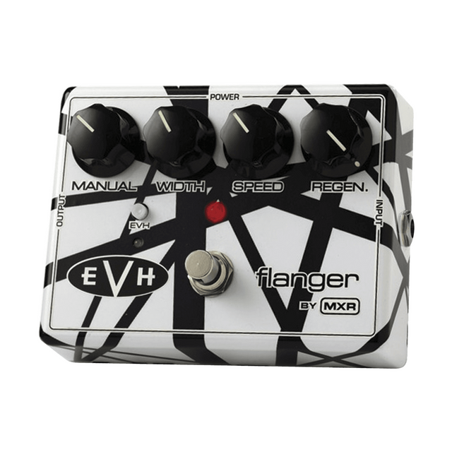 MXR EVH117 Flanger – Eddie Van Halen Signature, Wit met 4 Regelaars
