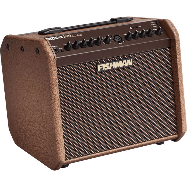 Fishman Loudbox Mini Charge PRO-LBC-500 Akoestische Gitaarversterker - 60W - Oplaadbaar - Bruin