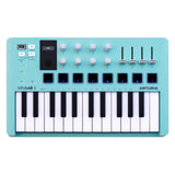 Arturia MiniLab 3 Aquamarine MIDI Controller mit 25 Tasten, Pads und USB-C